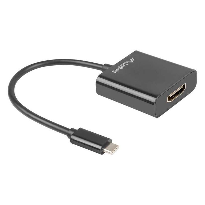 Кабел от източник с USB-C към приемник с HDMI USB-C-HDMI