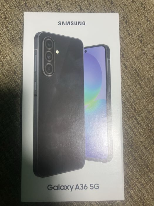 Samsung a36 128 gb черный новый