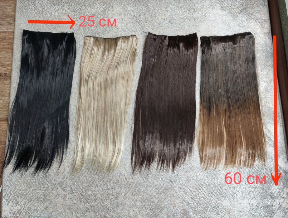 Накладные волосы, трессы, волосы на заколках