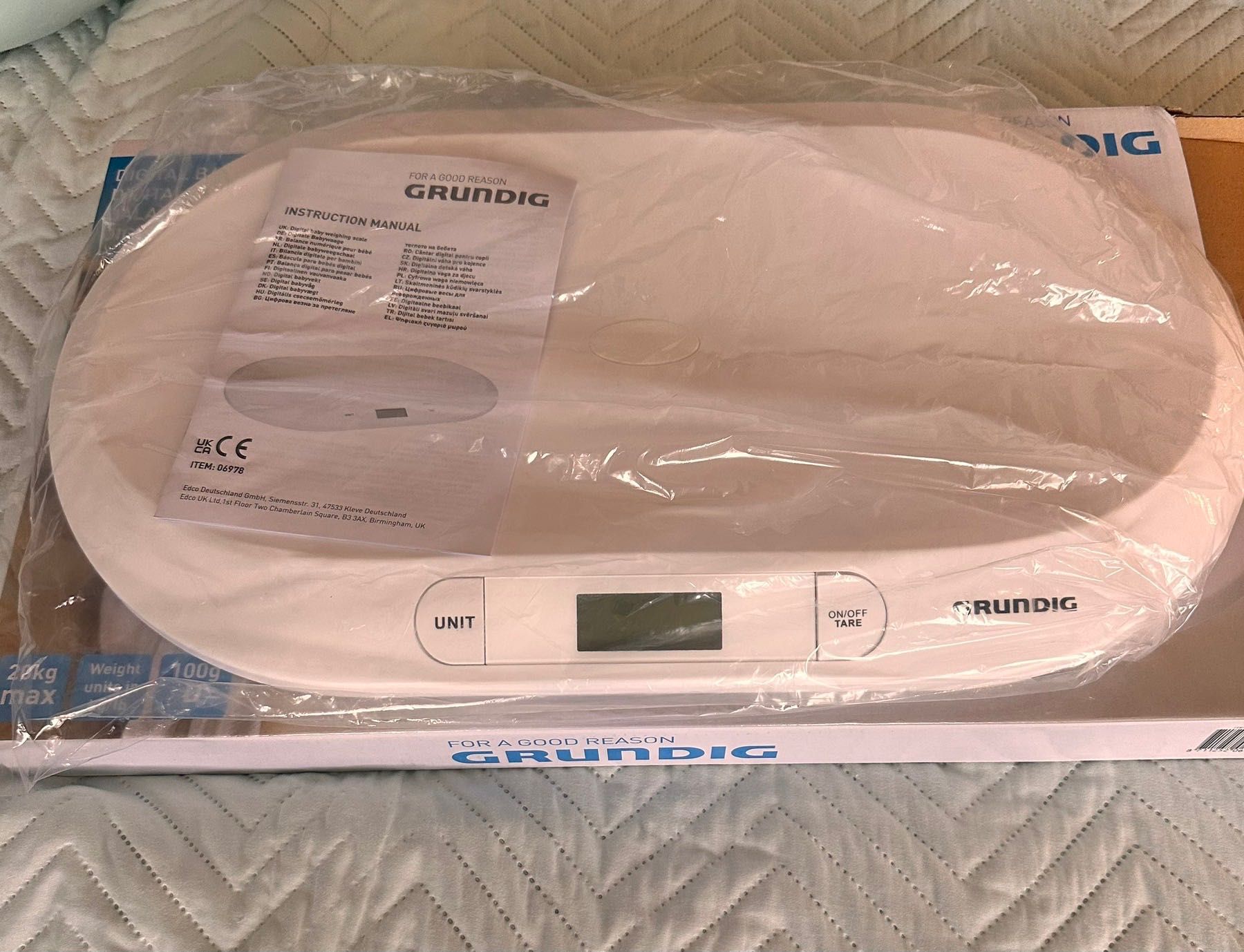 Електронна бебешка везна Grundig