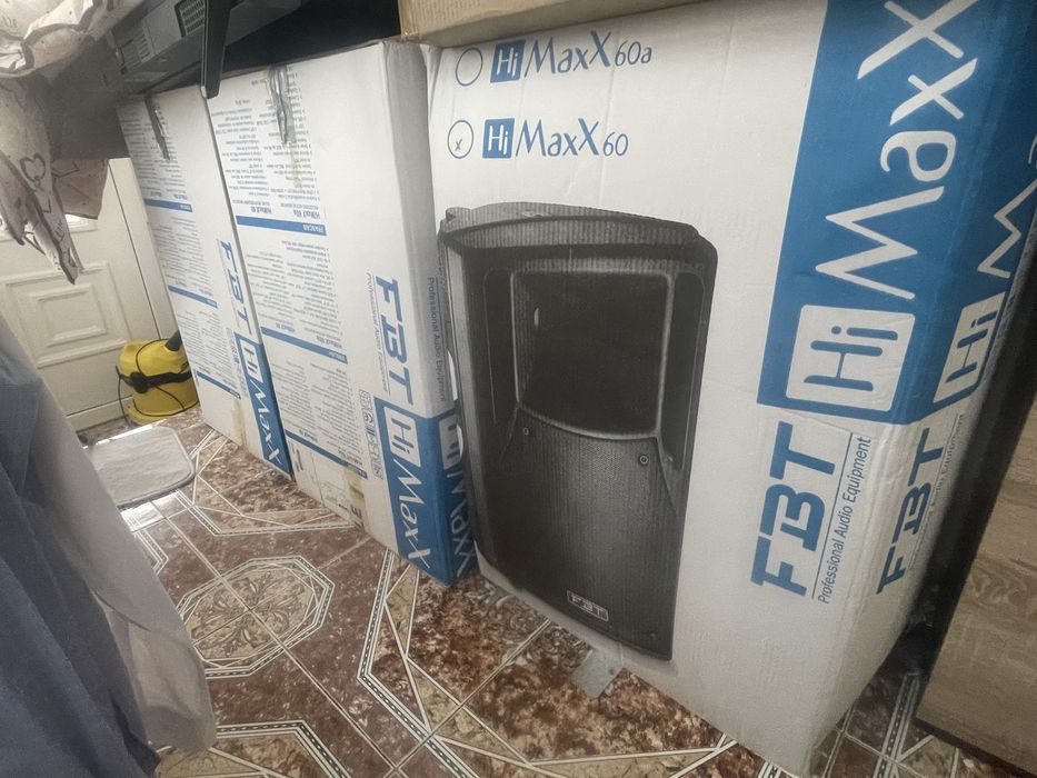 Vand boxe FBT HimaxX 60 noi + amplificator Dynacord L3600