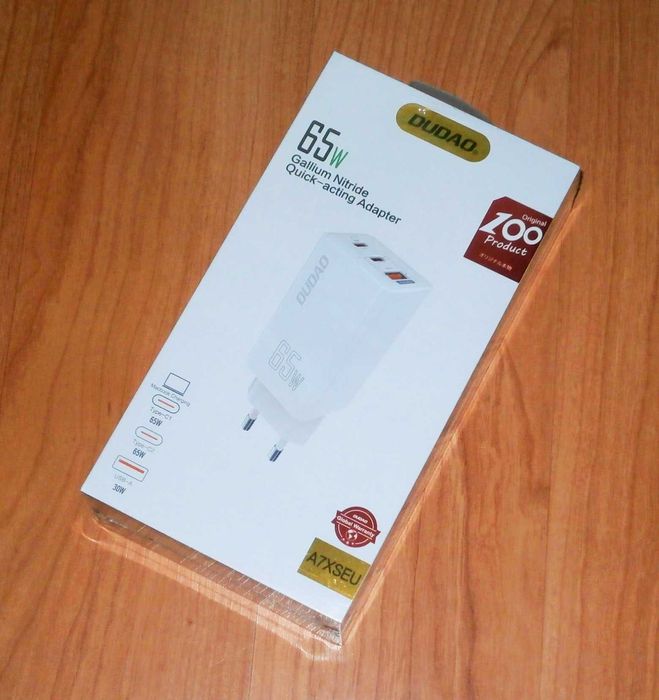 Incarcator DUDAO GaN 65W A7xs Fast Charge / QC / PD sigilat