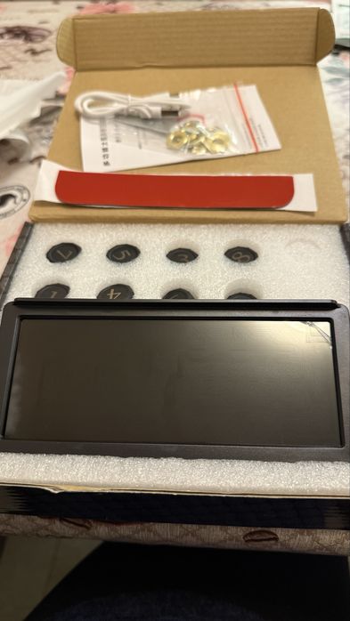 Tpms senzori presiune pneu in capac ventil display mare noi