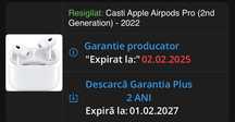 Casti Airpods Pro 2 Factura garantie 2 ani 100% originale