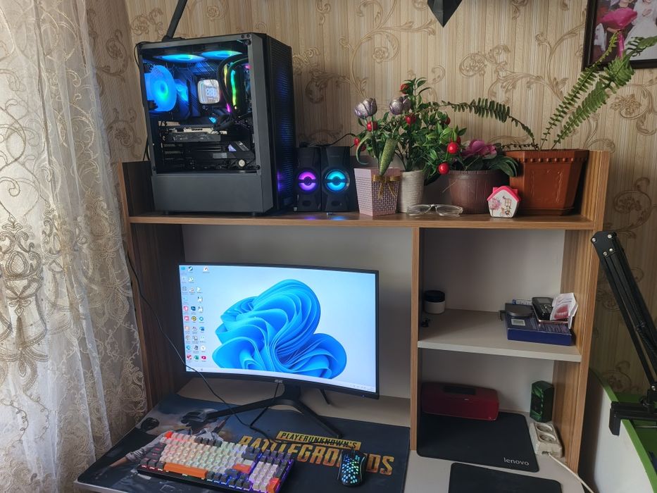 Комплект игровой кейс, монитор, мышка, клавиатура