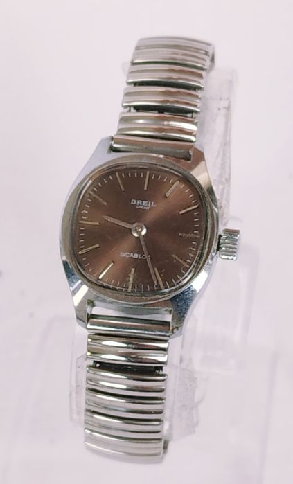 Ceas de damă vintage Breil mecanic, 17 Rubine, din anii 1950.