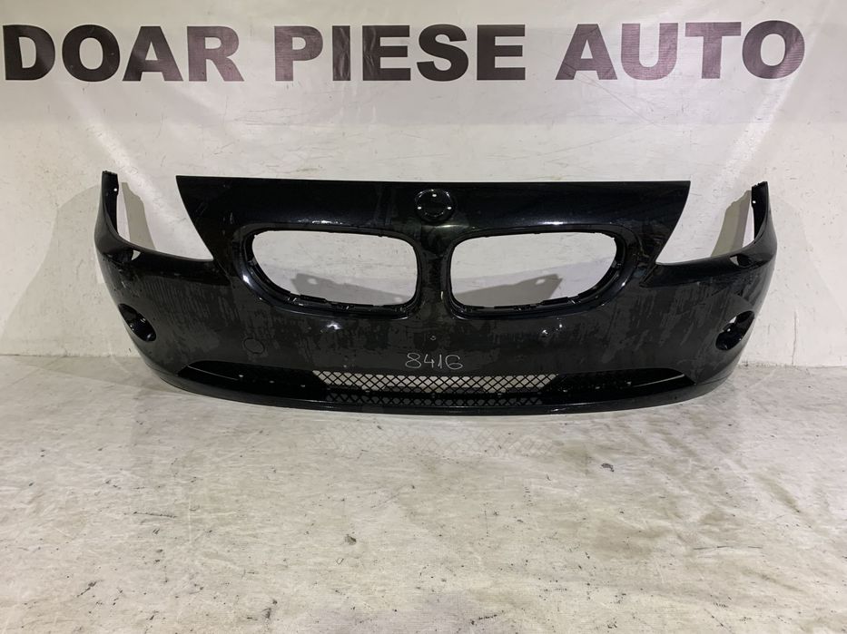 Bara fata BMW Z4 E85/E86, 2002, 2003, 2004, 2005, cu gauri pentru spalatori faruri.