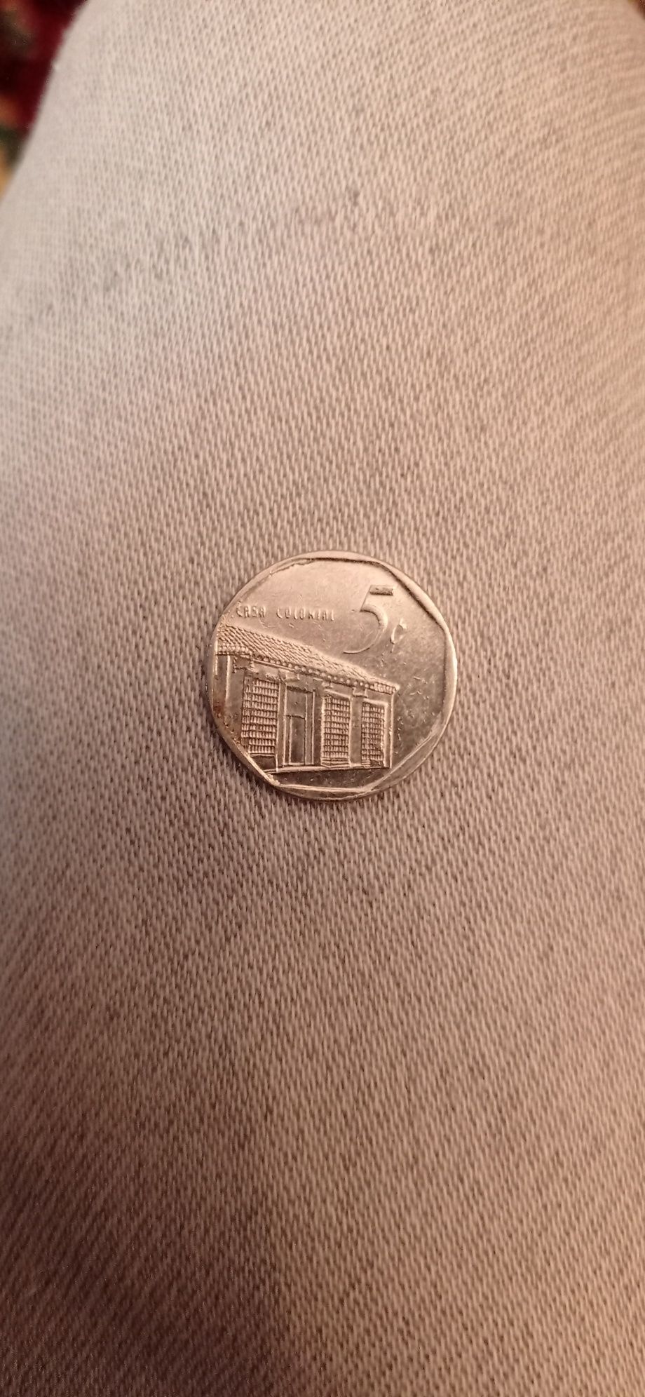 Un centavo de Cuba ,,10santimat Maroc