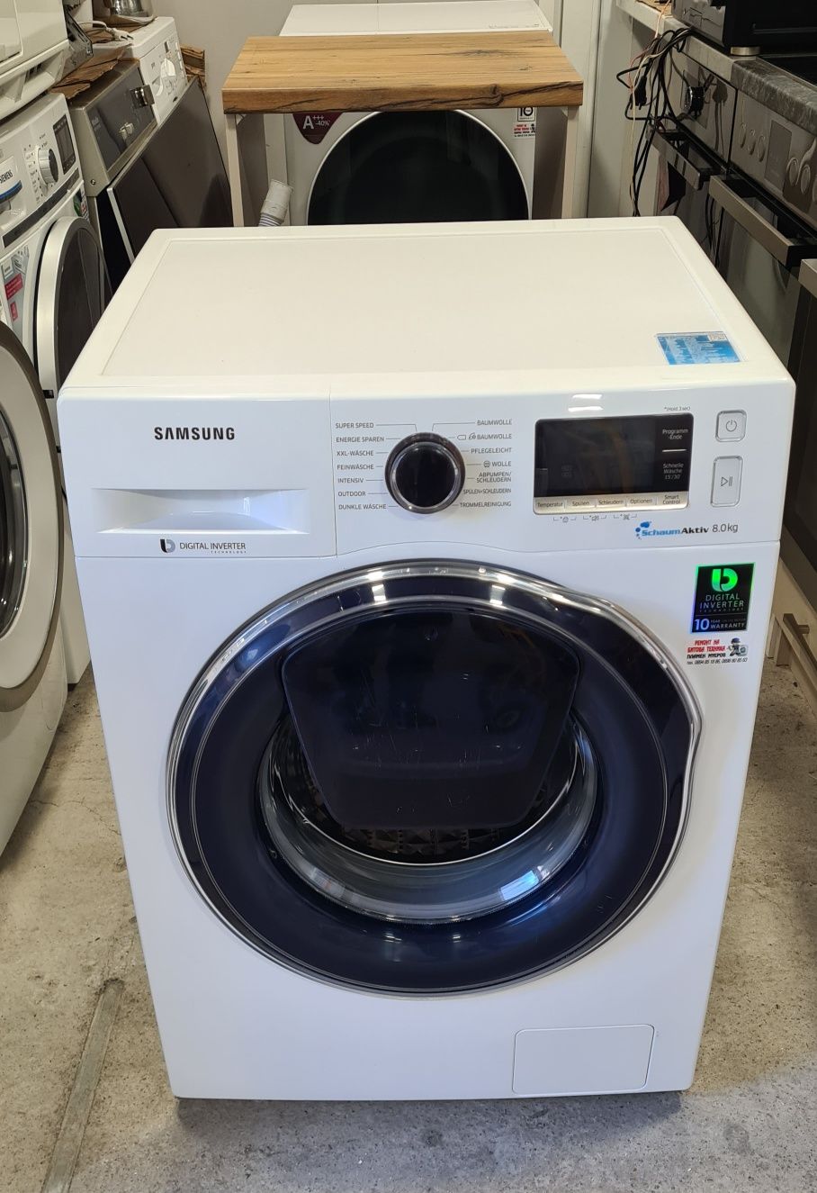 Пералня Samsung 8 кг/1400об  AddWash Wi-Fi A++