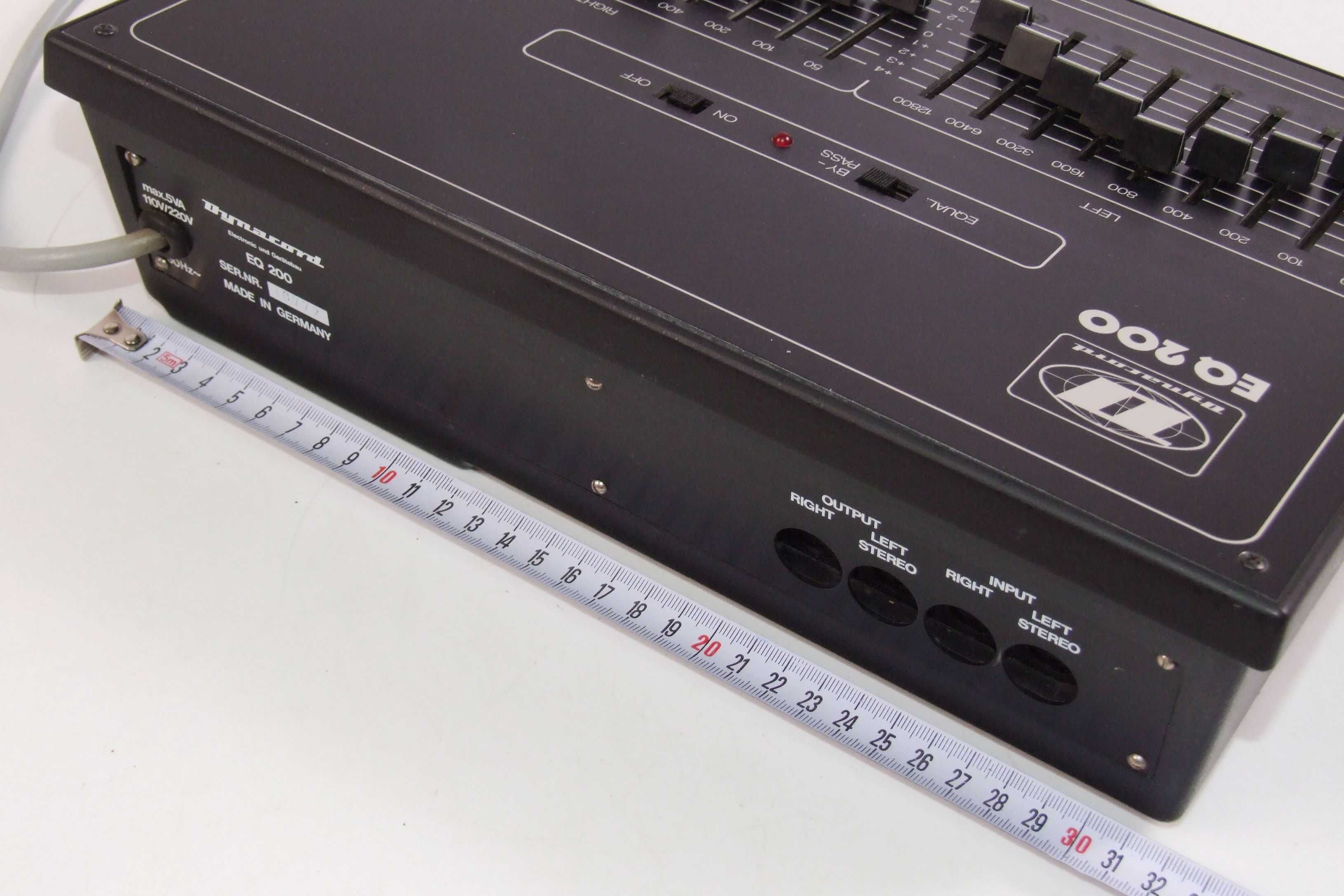 Egalizor DYNACORD cu 2 x 9 benzi frecventa, Made in Germany, ca NOU