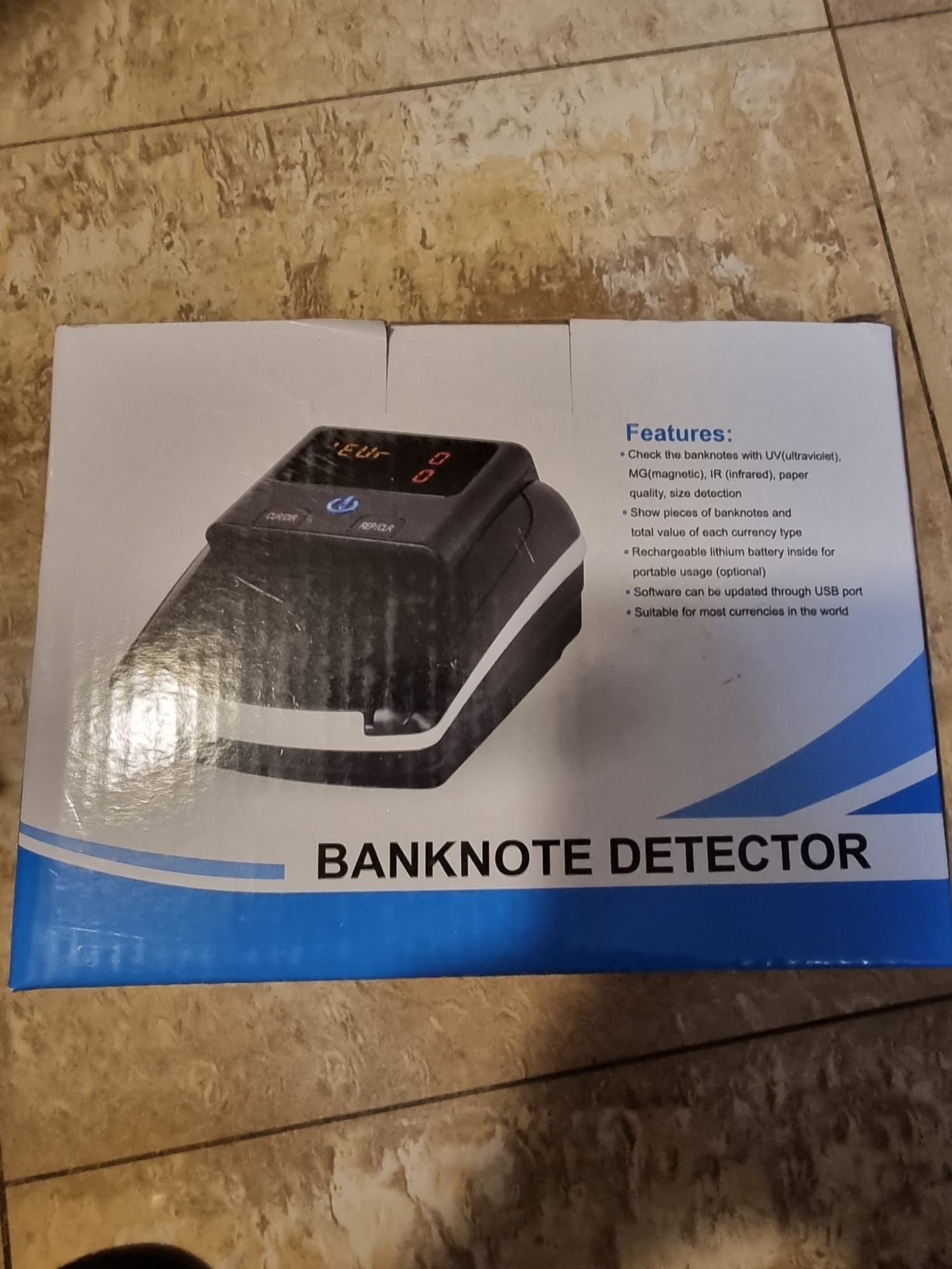 Detector de bancnote contrafăcute BISOFICE (produs nou)