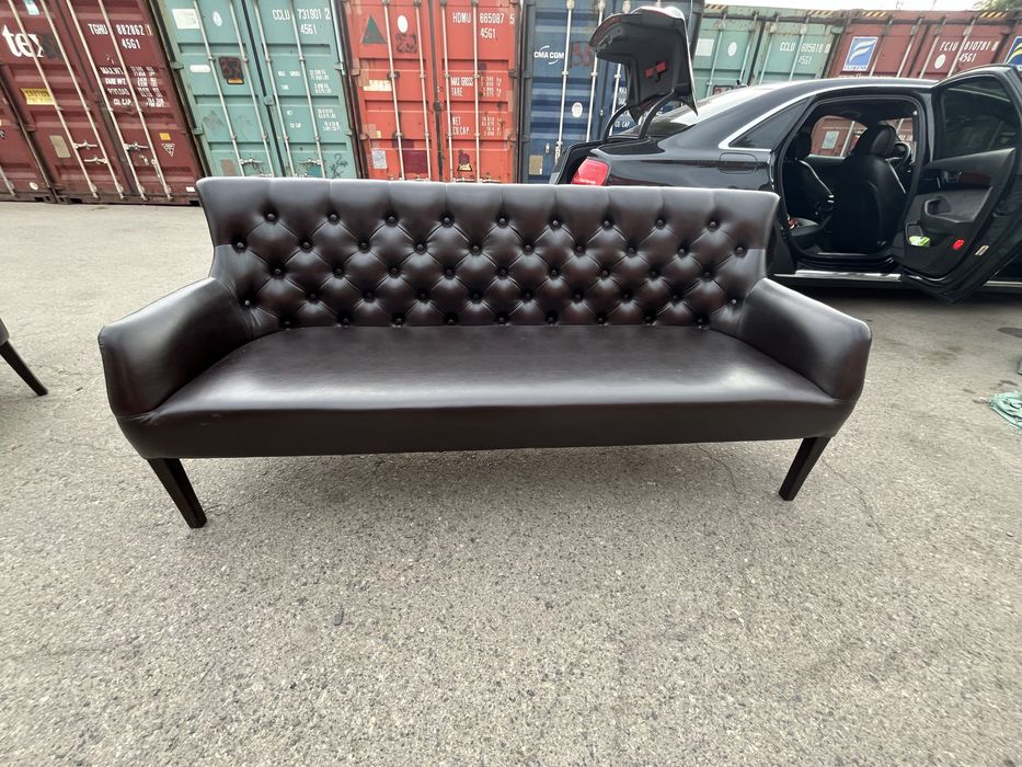 Диван Честер 200 см из экокожи
