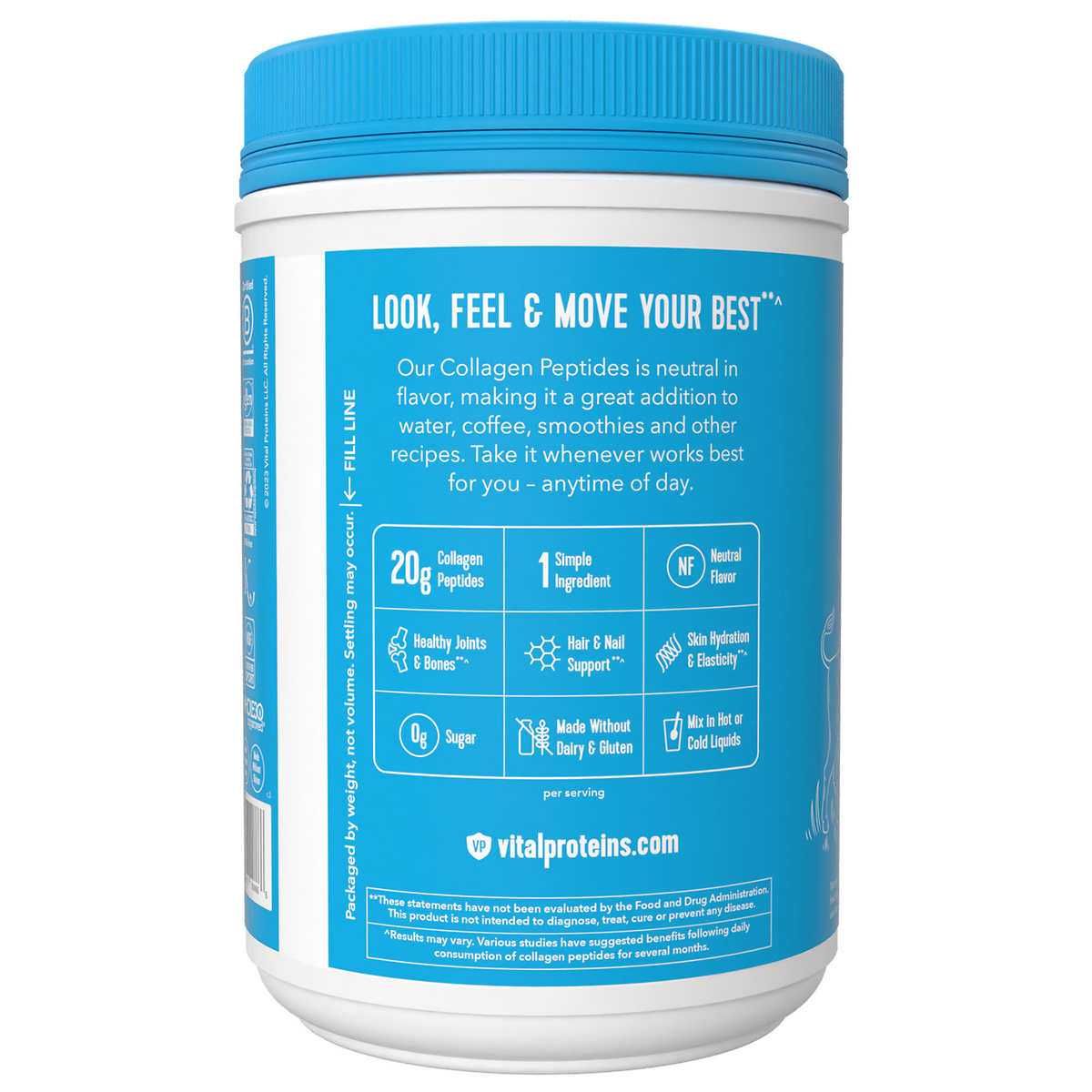 Коллаген 680 грамм Vital Proteins Collagen Peptides, Unflavored США