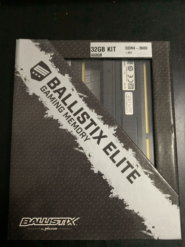 Memorii Desktop Gaming DDR4 Crucial Ballistix Elite 4x8GB 3600MHz CL15