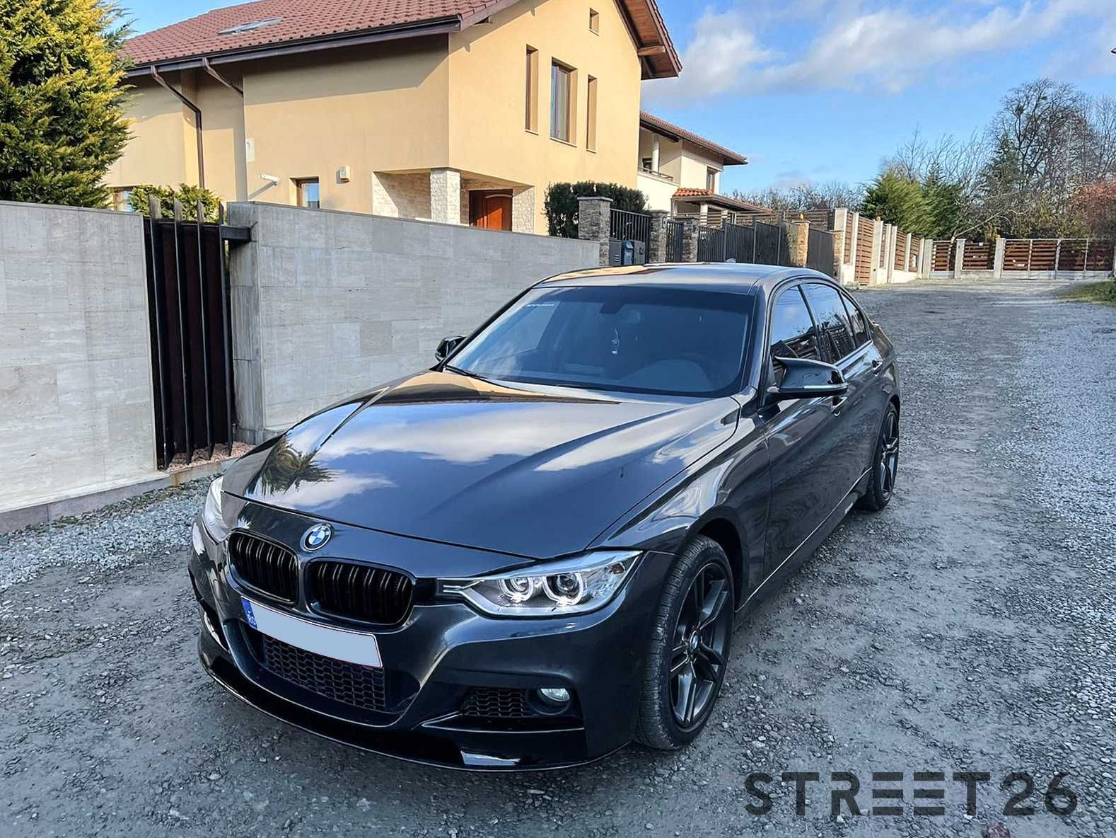 Prelungire Bara Fata BMW Seria 3 F30 F31 (2012-2019) Negru Lucios