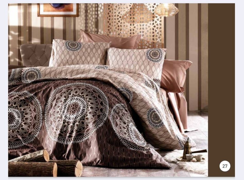 Спални комплекти  100% памук ранфорс  45лв