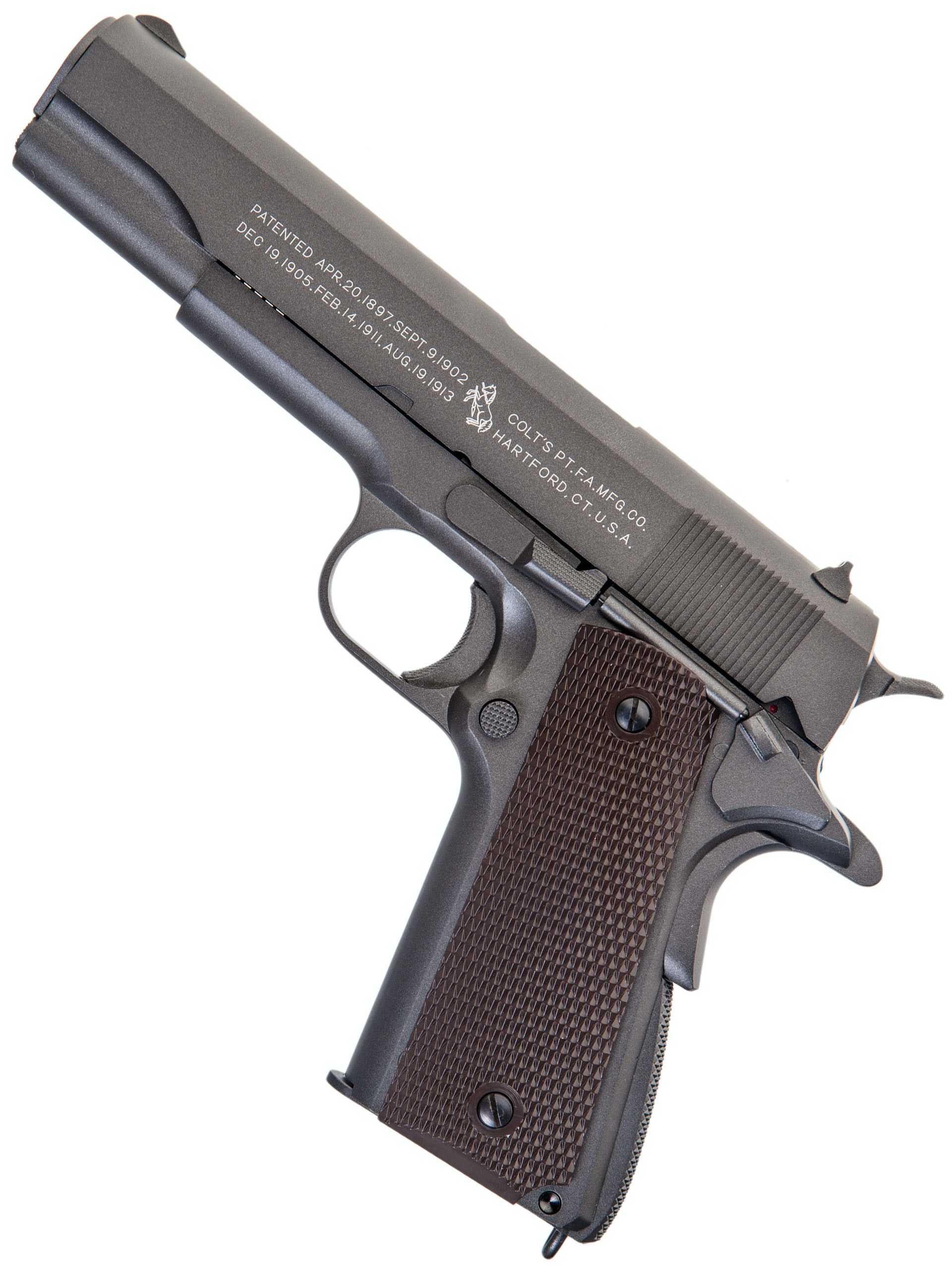 Pistol airsoft calibru 6mm,renumitul COLT 1911,full metalic,500 bile!