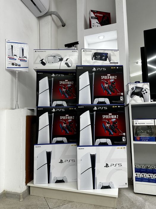 Playstation 5 Slim + 3 игры в подарок