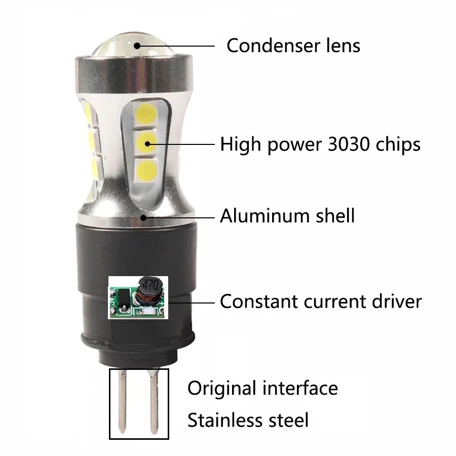 LED дневни Пежо 3008/5008, Ситроен