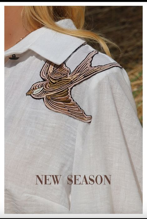 Avin Embroidery риза Autumn Bird