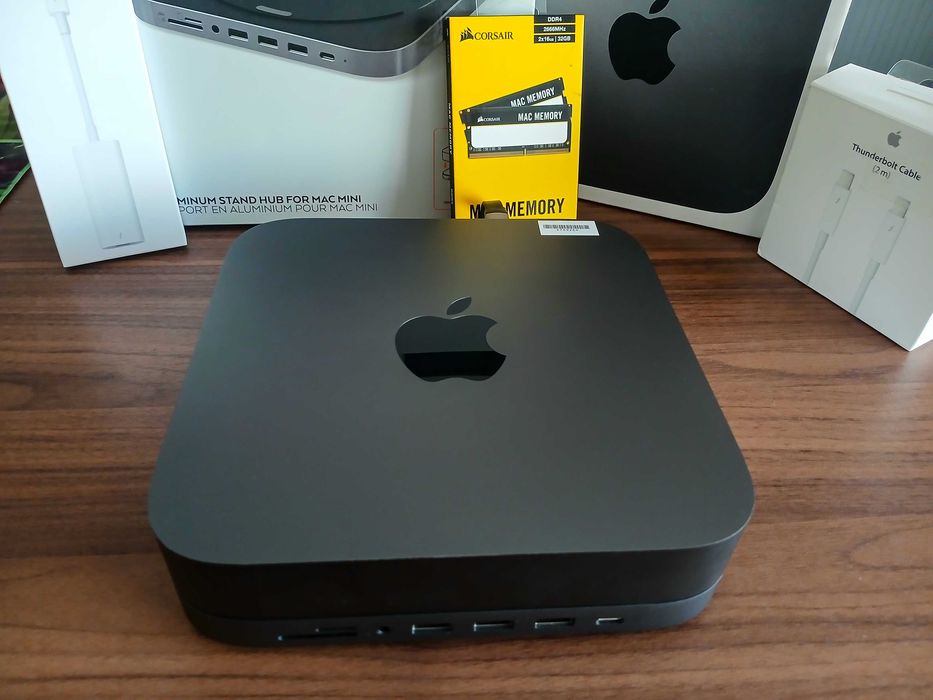 Apple Mac mini [2018] + Dock SATECHI - macOS Sequoia & Win10(bootcamp)