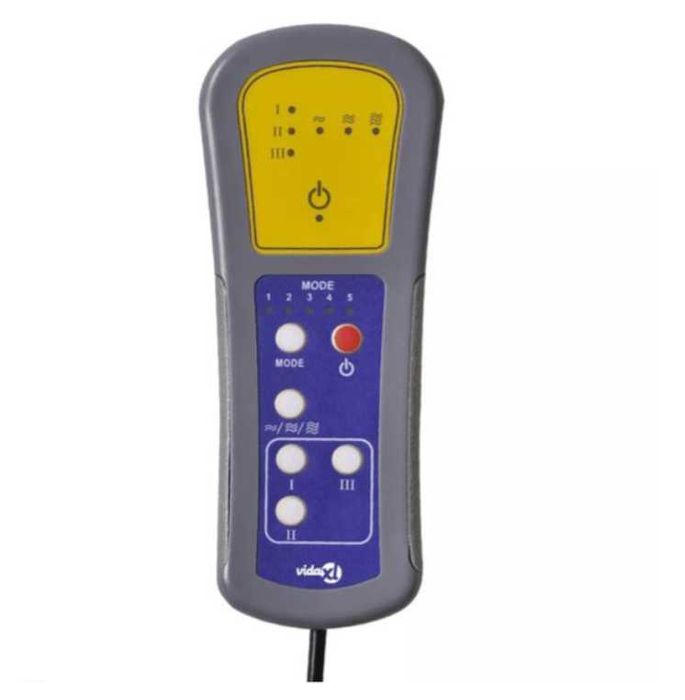 Fotoliu masaj rabatabil cu suport picioare verde închis textil