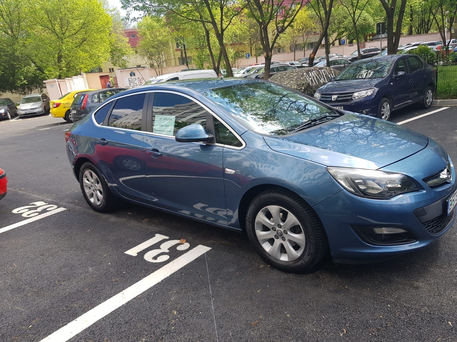 Vand opel astra an 2017