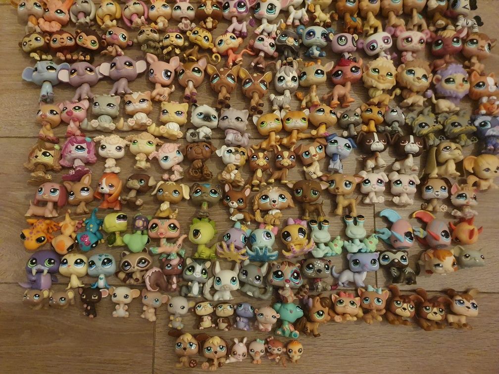 Lot set imens figurine littlest pet shop lps rare
