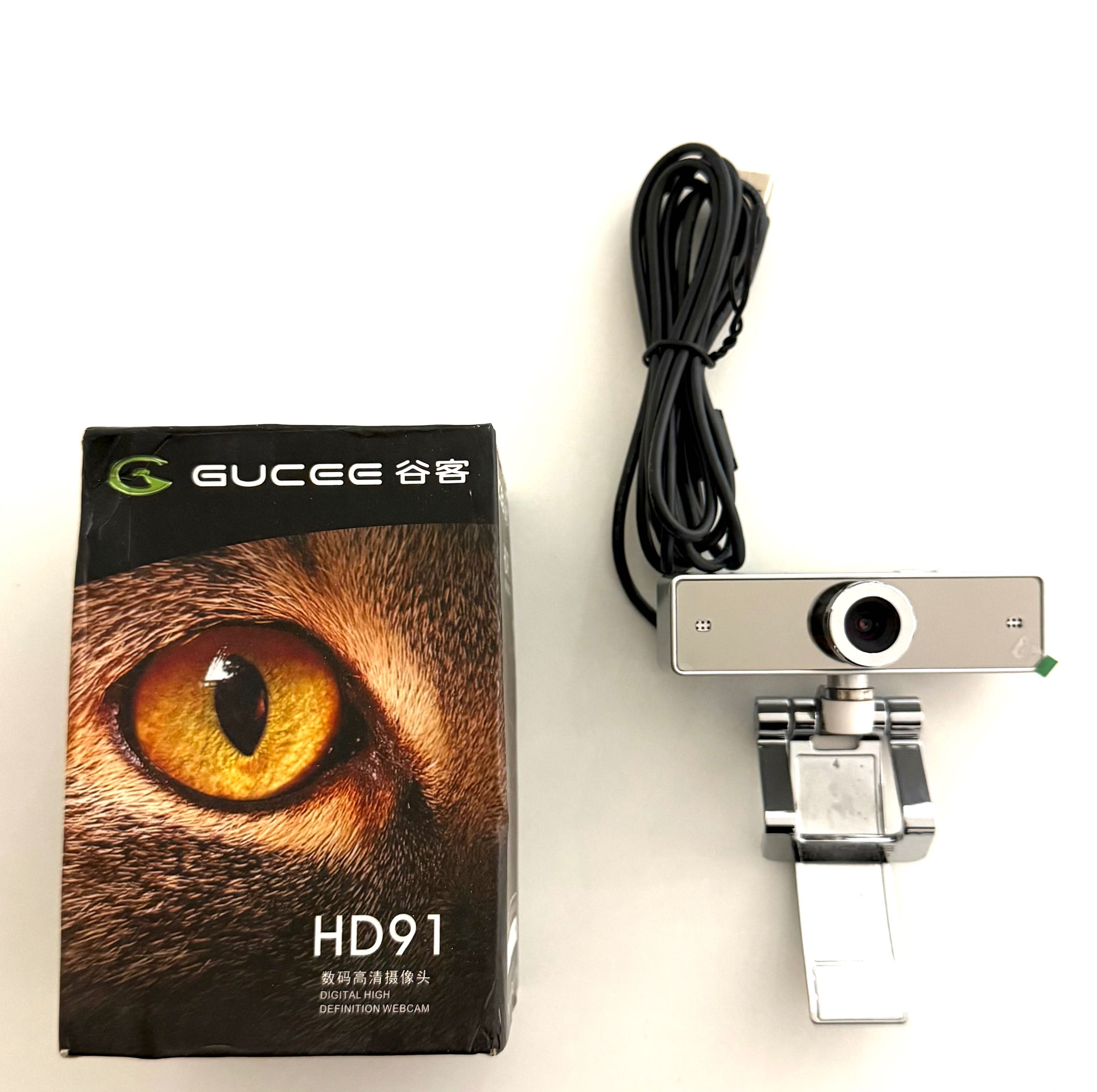 Gucee HD91 Дигитална Цифрова Уеб Камера 1080P Лаптоп