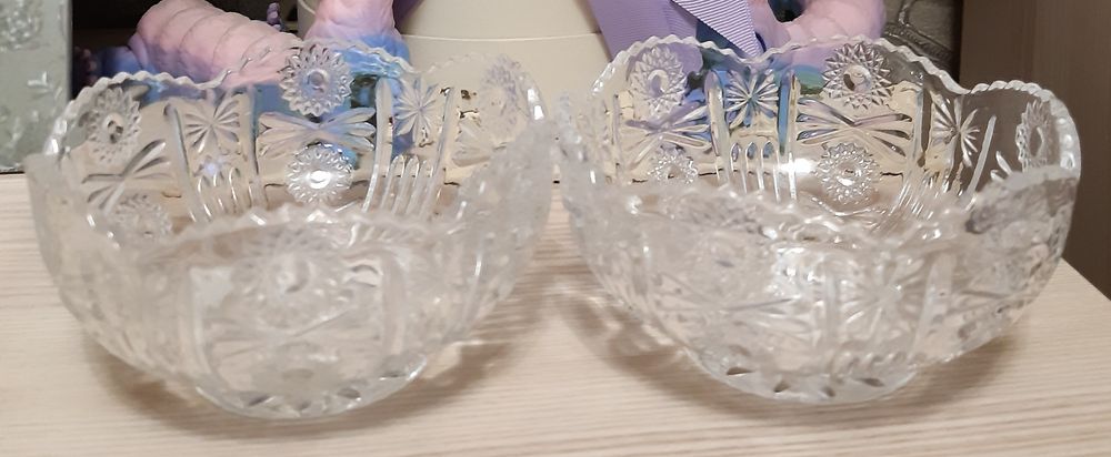 Хрустальные 5 шт Бокалы хрустальные  5 шт 1500 тг