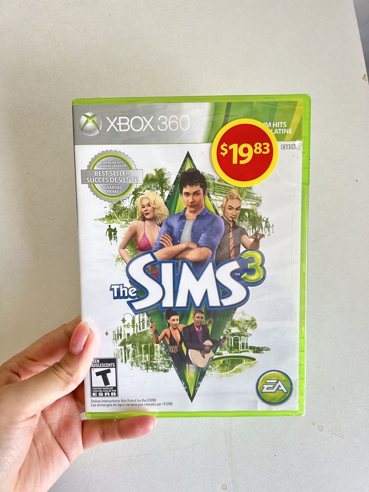 Игра Sims 3 на Xbox 360