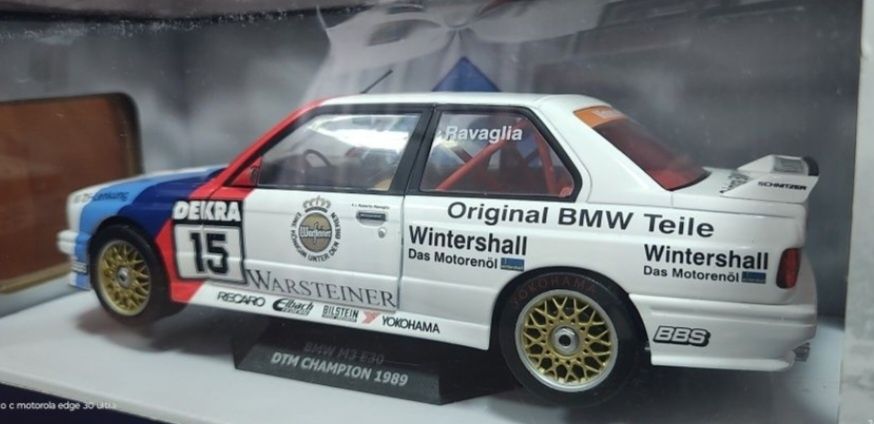 BMW 1:18 модели BMW E30 M3 DTM OTTO Solido