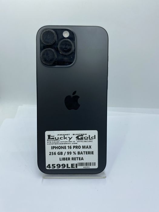 Iphone 16 pro max 256gb 99% baterie #48281
