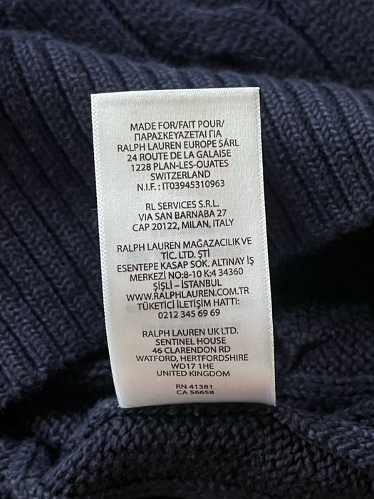 POLO Ralph Lauren : Cotton Cable Knit 2ХЛ / Оригинал