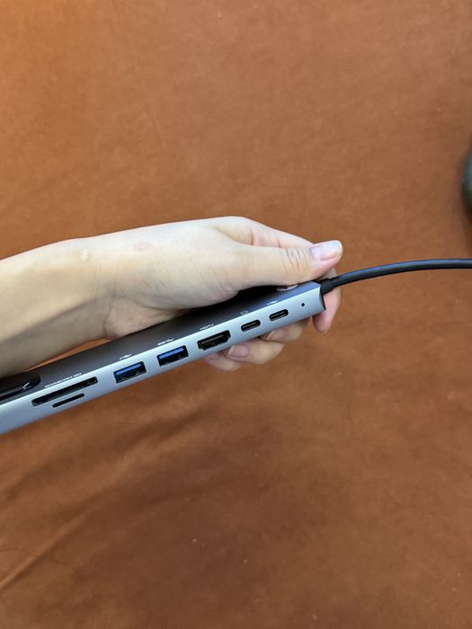USB hub разветвитель Переходник Type-C для макбука