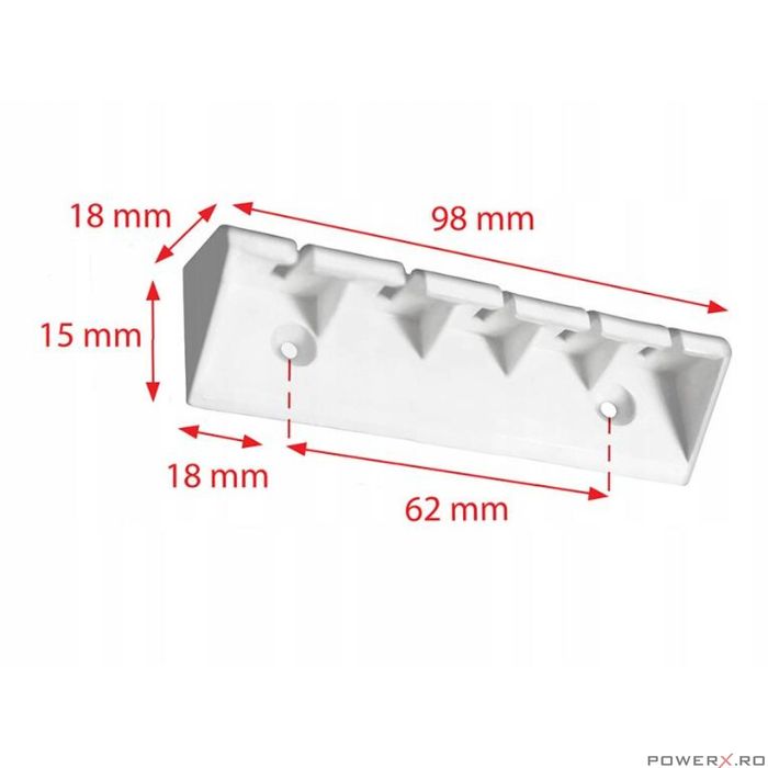 Uscator rufe de tavan 5x130 cm Sepio
