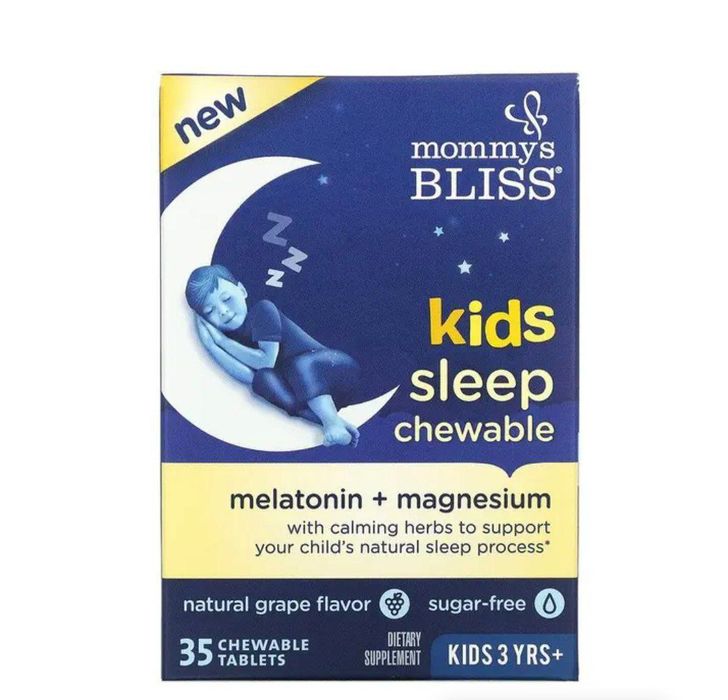 Мелотанин+магний  для детей +3   35шт