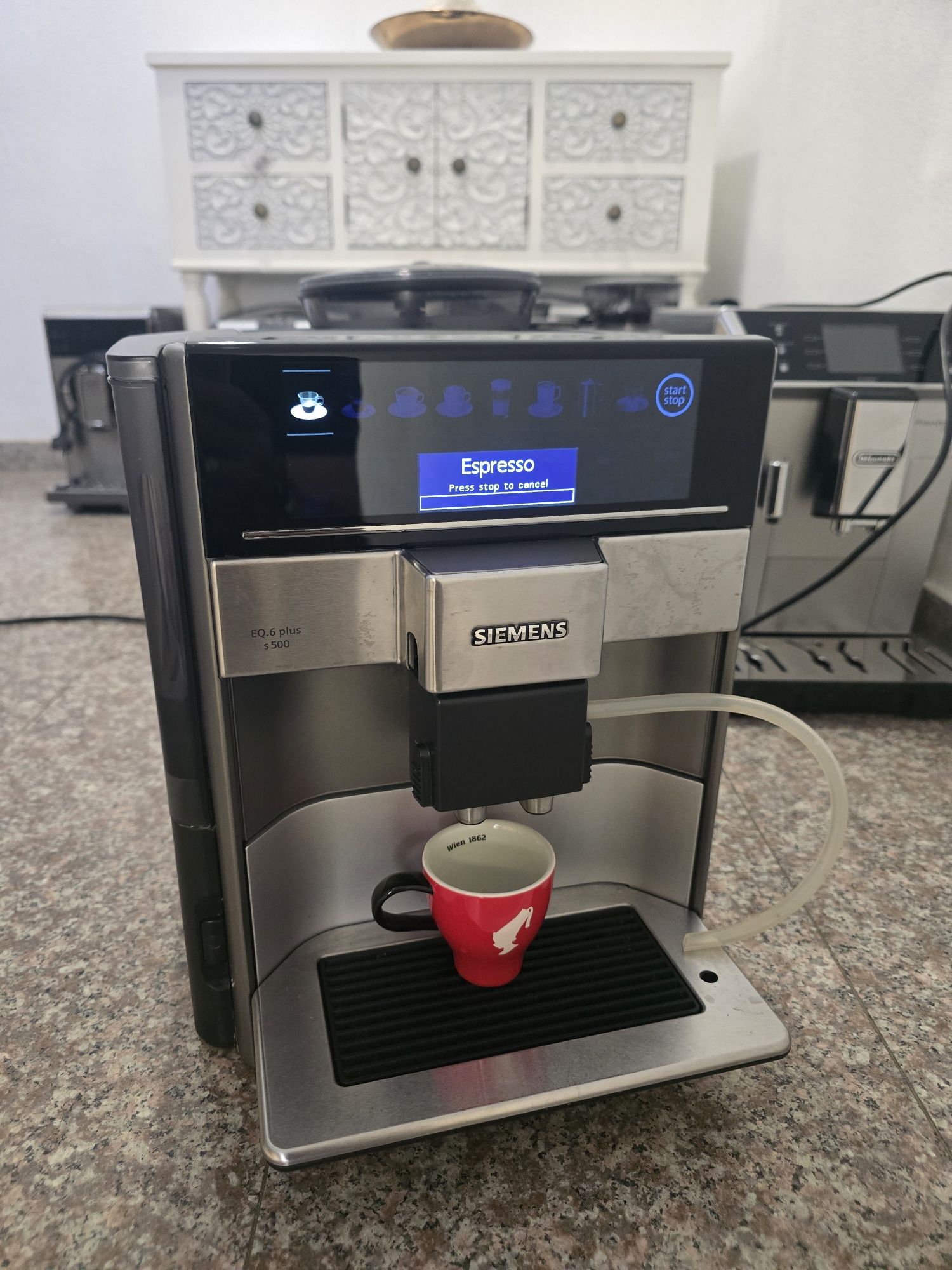Кафемашина Siemens eq6 s500