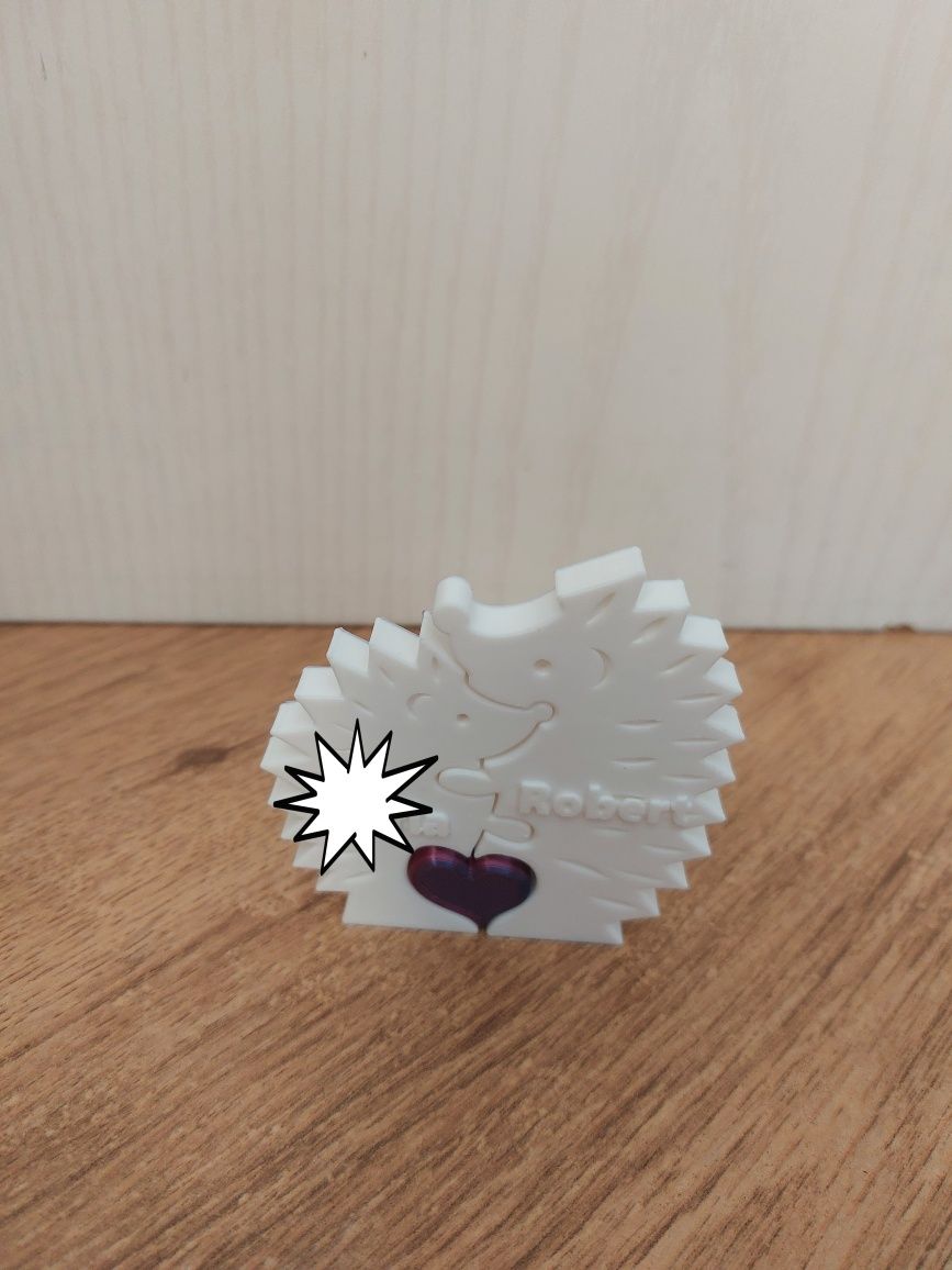 Arici personalizabili printati 3 D