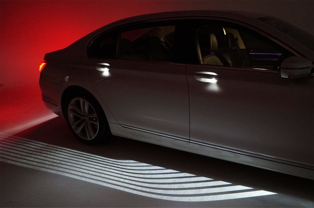 led carpet bmw g02 x4 ( angel wing)