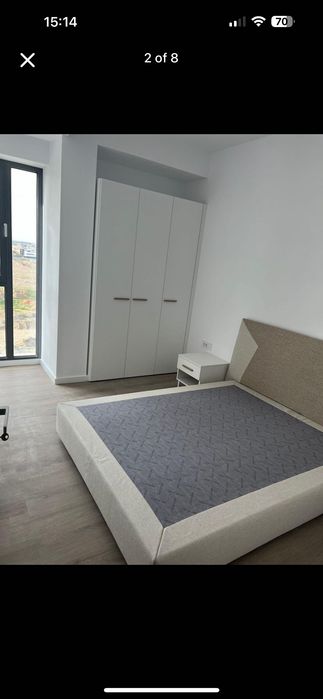 Dormitor pat si noptiere Colombini Casa Italia