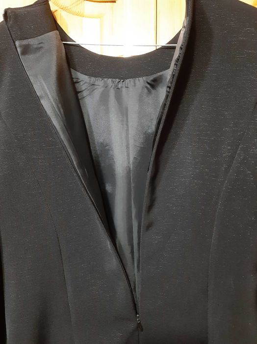 Рокля с дискретни Бляскави Нишки и Перфектен Силует!НОВА!№46