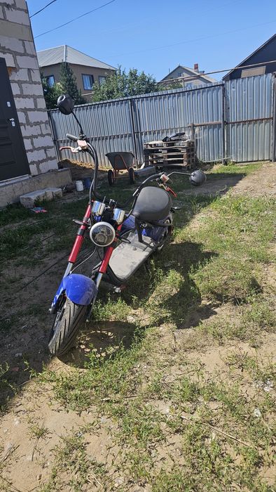 Электро мотоцикл чоппер