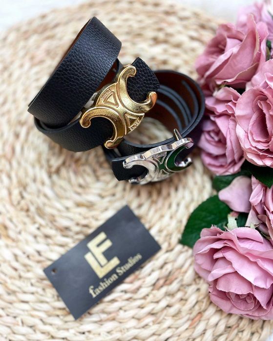 Тънки Колани Pinко, LV, Miu Miu, Celine, Guess в различни цветове НОВО