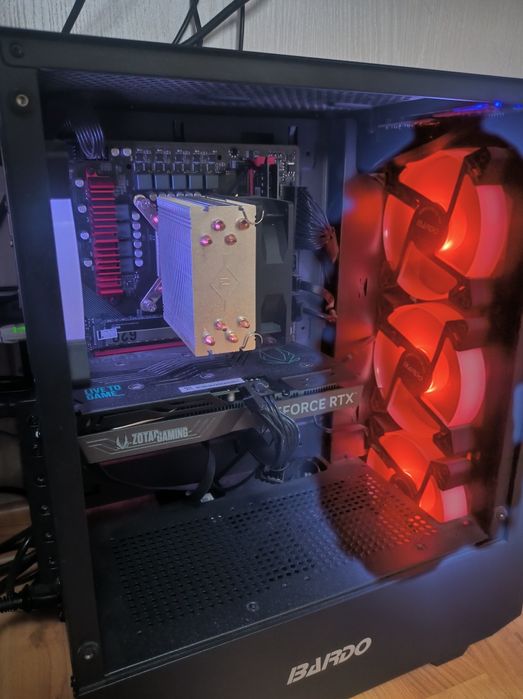 Игровой кейс intel core i5 12400F & Rtx 3050 8gb