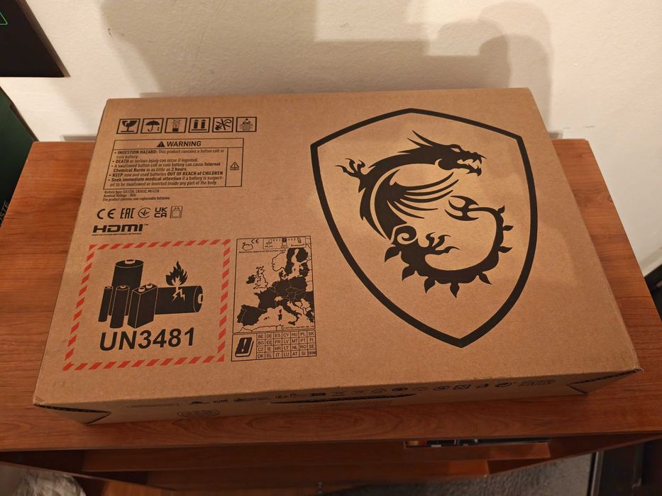 Laptop MSI Cyborg 15 i7 13Gen 16GB SSD 512GB RTX 4060 8GB 144Hz