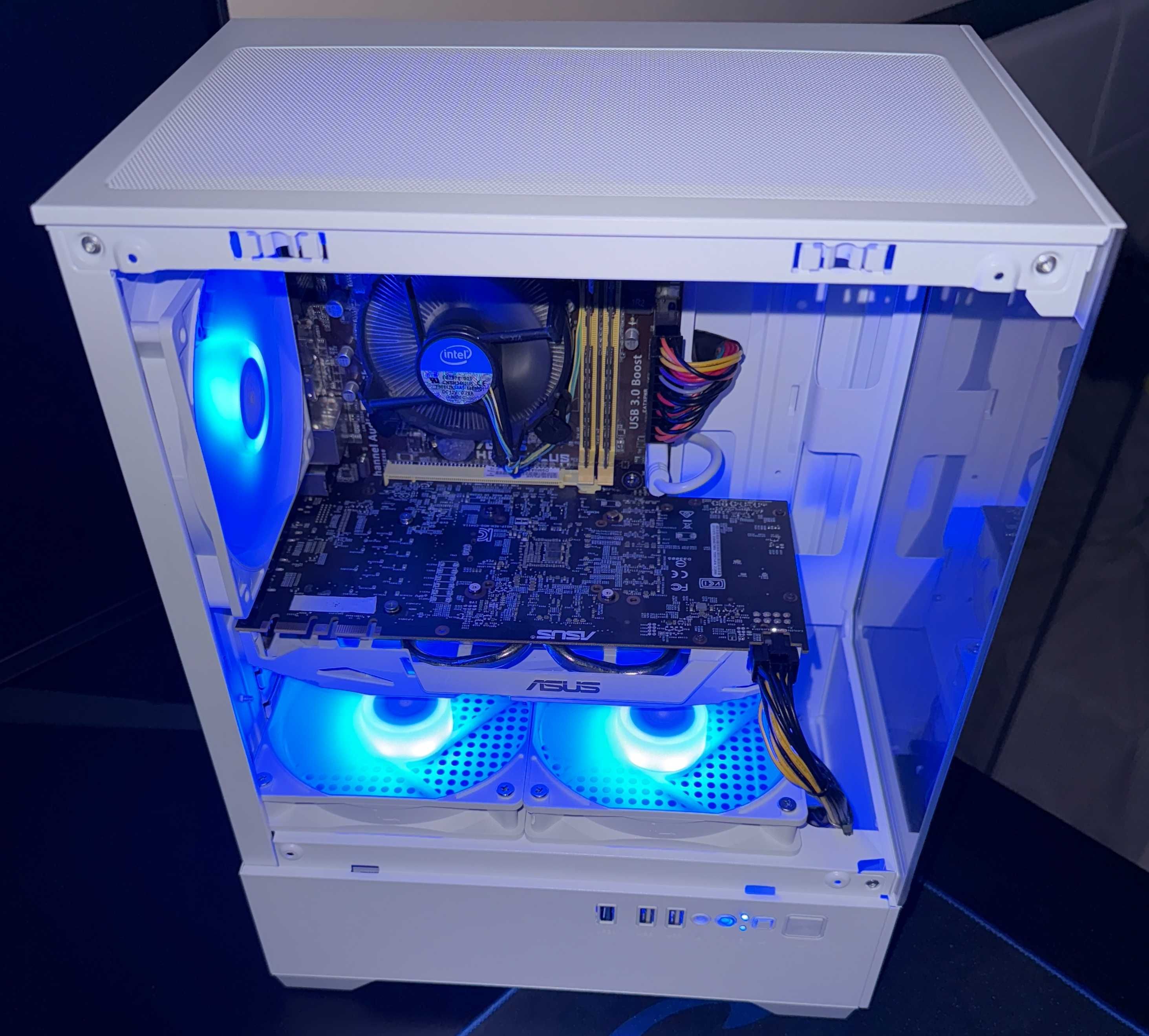 Геймърски компютър i7 GTX 1070 8GB GDDR5 RAM 16GB SSD 512GB RGB