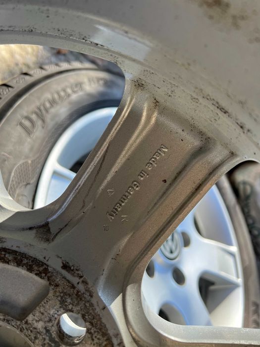 Гуми с джанти 16 цола 5x112 за VW Audi Skoda Seat