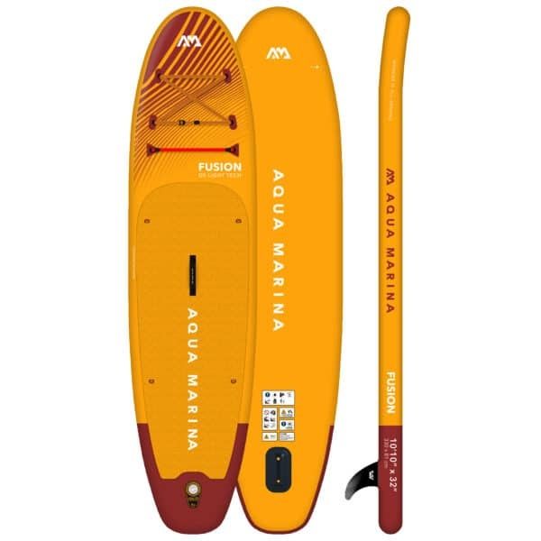 НОВ комплект падълборд SUP Aqua Marina Fusion 150kg