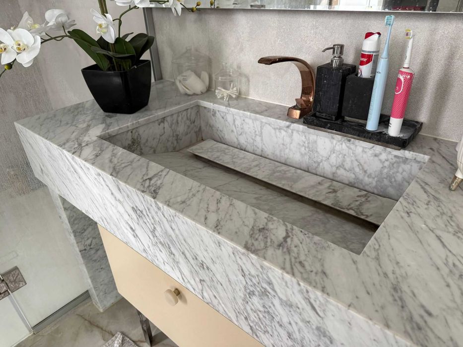 Vand chiuveta baie din marmura